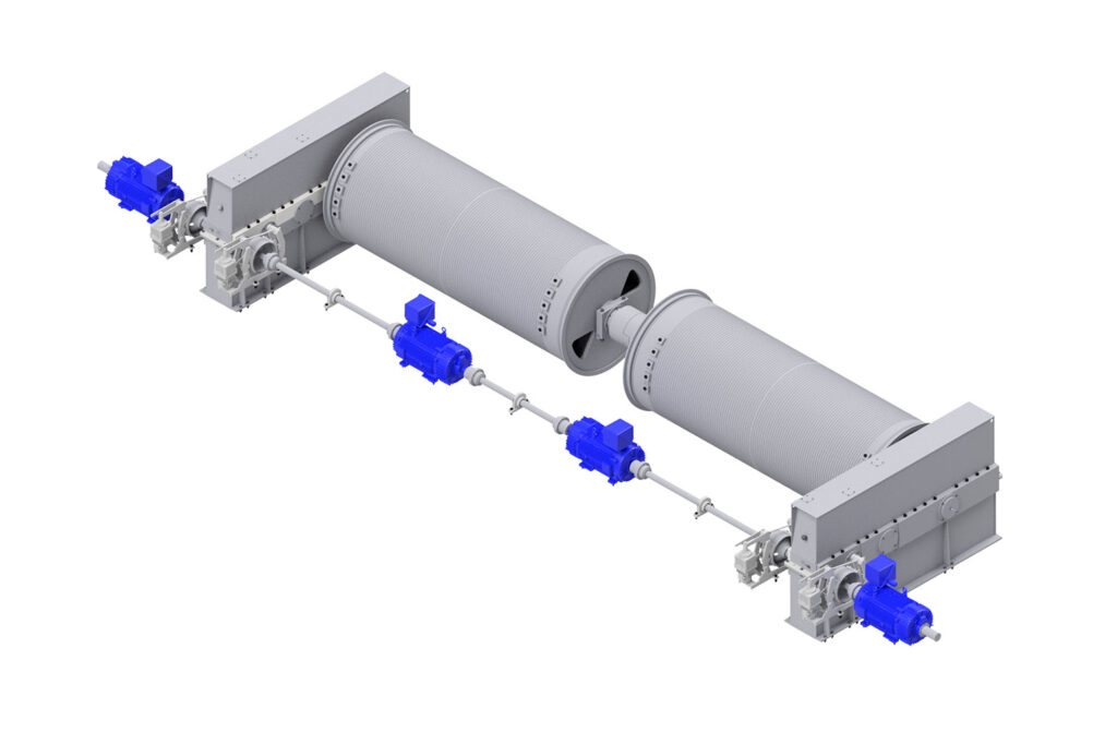 3D rendering of a Morgan hoist