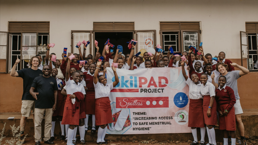 Students at a WASH participating school.