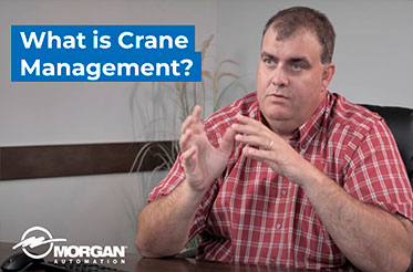 Mark Fedor discussing crane management