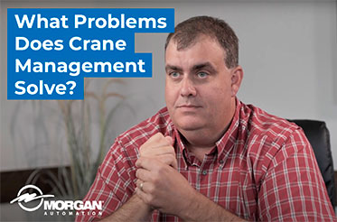 Mark Fedor discussing crane management